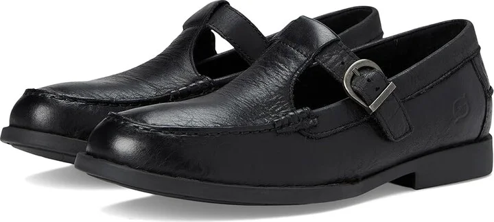 Born Miki High Women's Heels Black : 7 M (B), Full Grain leather/Leather