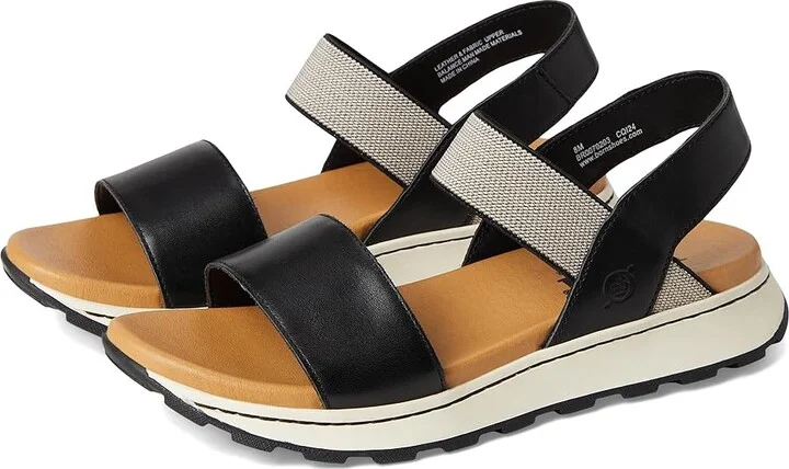 Born Mimi Women's Shoes Black : 6 M (B), Leather/Rubber