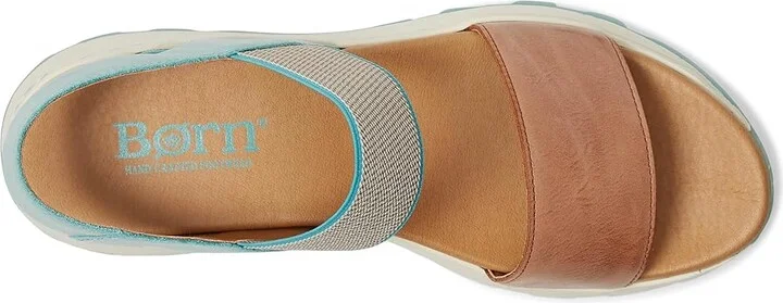Born Mimi Women's Shoes Turquoise : 7 M (B), Leather/Rubber - Image 2