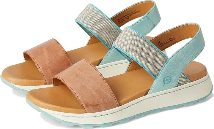 Born Mimi Women's Shoes Turquoise : 7 M (B), Leather/Rubber