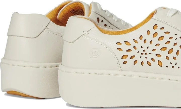 Born Mira Lazer Women's Walking Shoes White (Sea Salt) : 8 M (B), Leather/Suede - Image 7