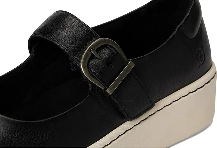 Born Mira Mj Women's Shoes Black : 6.5 M, Leather/Suede - Image 7
