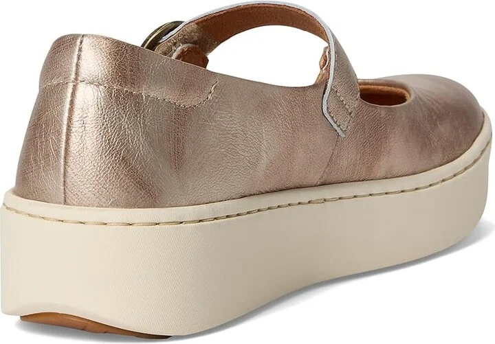 Born Mira Mj Women's Shoes Light Gold (Panna Cotta) : 7.5 M, Leather/Suede - Image 4