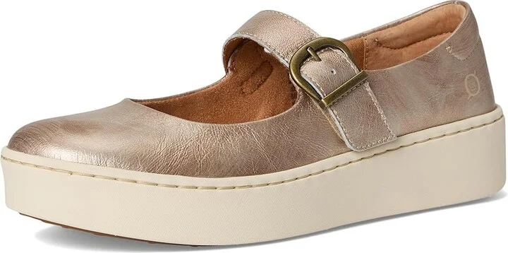 Born Mira Mj Women's Shoes Light Gold (Panna Cotta) : 7.5 M, Leather/Suede - Image 5