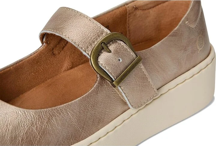 Born Mira Mj Women's Shoes Light Gold (Panna Cotta) : 7.5 M, Leather/Suede - Image 7