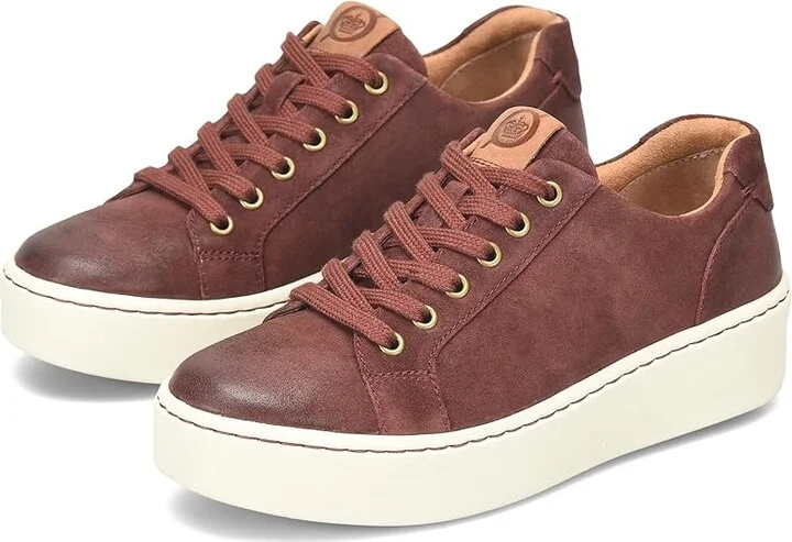 Born Mira Women's Shoes Dark Red (Brick) : 6 M (B), Leather