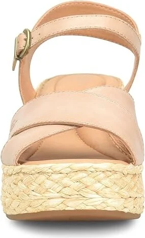 Born Moriah Women's Sandals Natural : 10 M, Leather/Rubber/Textile - Image 5
