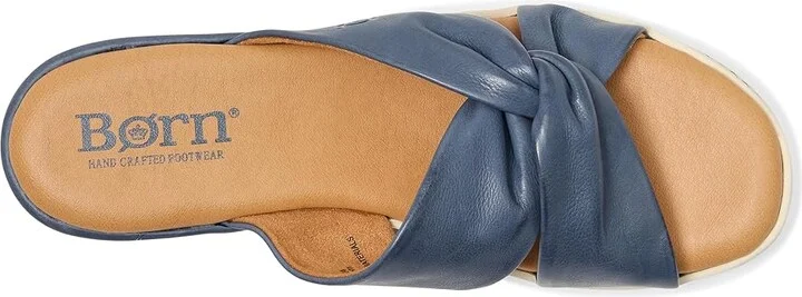 Born Mya Women's Sandals Navy/Marine : 11 M (B), Leather/Rubber - Image 2
