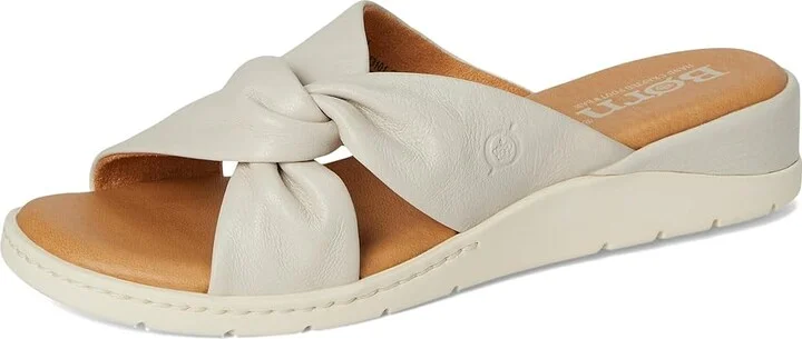 Born Mya Women's Sandals White/Ivory : 11 M (B), Leather/Rubber - Image 5