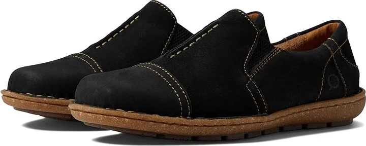 Born Nampa Women's Shoes Black : 6 M (B), Nubuck