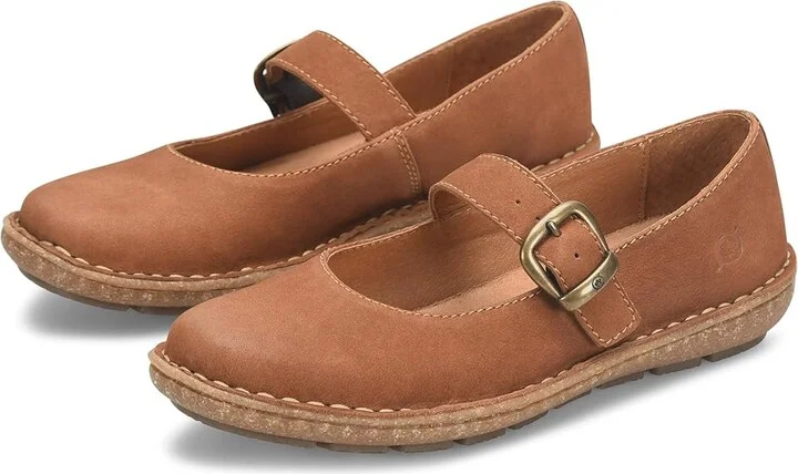 Born Naomi Women's Clog/Mule Shoes Tan : 6 M (B), Nubuck
