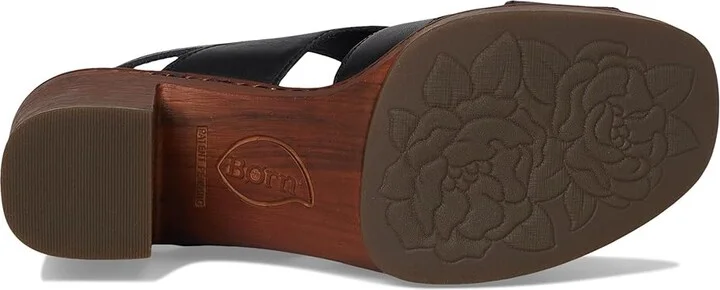 Born Nassau Women's Sandals Black : 10 M (B), Leather/Textile - Image 3
