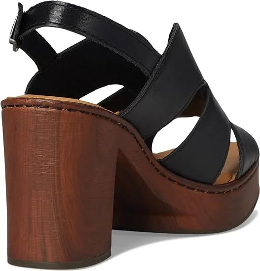 Born Nassau Women's Sandals Black : 10 M (B), Leather/Textile - Image 4
