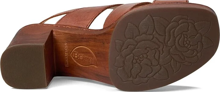 Born Nassau Women's Sandals Brown : 10 M (B), Leather/Textile - Image 3