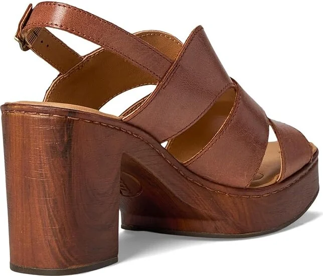 Born Nassau Women's Sandals Brown : 10 M (B), Leather/Textile - Image 4