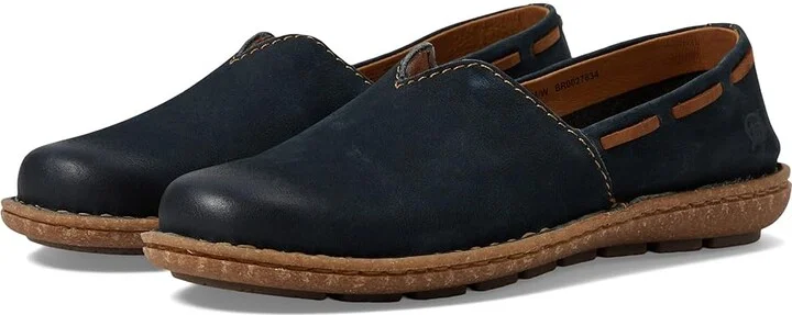 Born Naya Women's Shoes Navy : 6 M (B), Nubuck