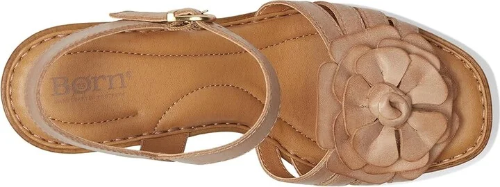 Born Nectar Women's Sandals Natural : 9 M (B), Rubber/Textile - Image 2