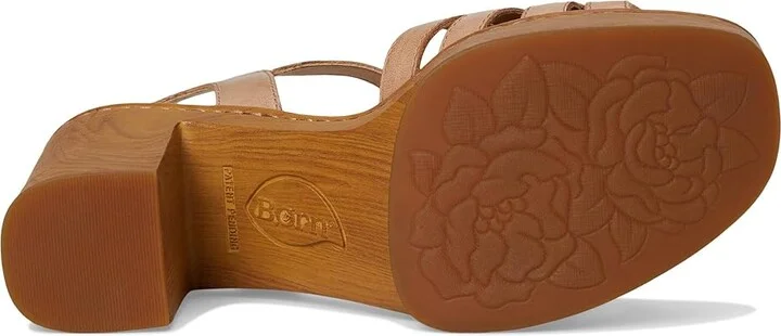 Born Nectar Women's Sandals Natural : 9 M (B), Rubber/Textile - Image 3