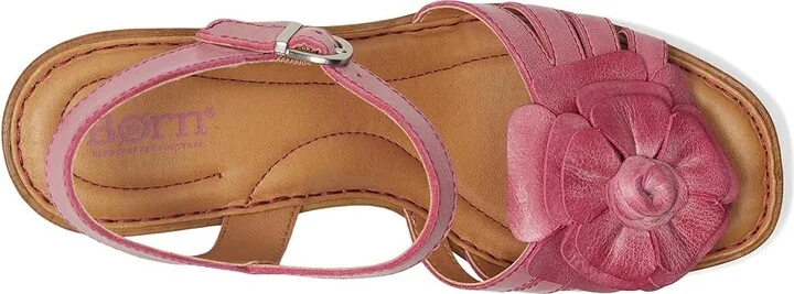 Born Nectar Women's Sandals Pink : 8 M (B), Rubber/Textile - Image 2