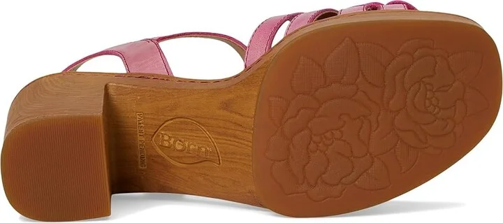 Born Nectar Women's Sandals Pink : 8 M (B), Rubber/Textile - Image 3