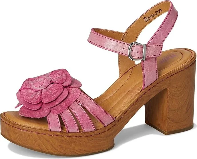Born Nectar Women's Sandals Pink : 8 M (B), Rubber/Textile - Image 5
