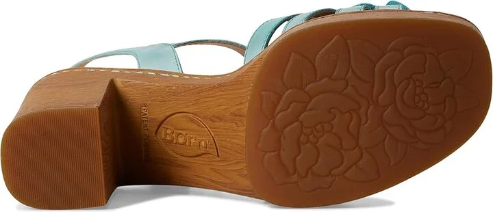 Born Nectar Women's Sandals Turquoise : 6 M (B), Rubber/Textile - Image 3