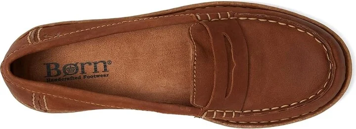 Born Nerina Women's Shoes Tan Nubuck : 6 M (B) - Image 2