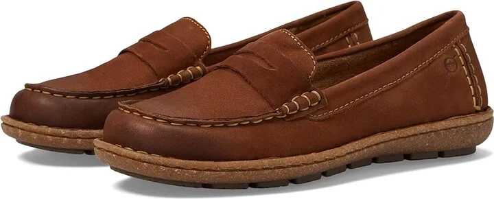 Born Nerina Women's Shoes Tan Nubuck : 6 M (B)