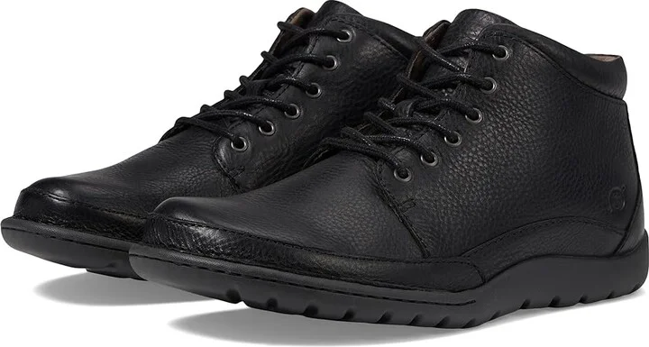 Born Nigel Boot Men's Lace-up Boots Black Full Grain : 8.5 M (D), Leather