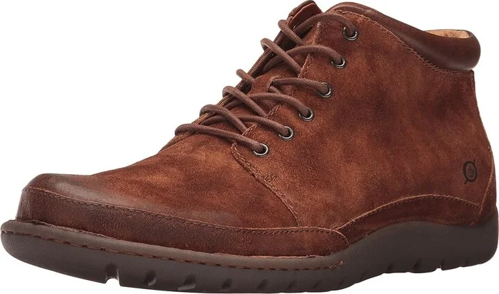 Born Nigel Boot Men's Lace-up Boots Rust/Brown Combo : 8 M (D), Suede - Image 2