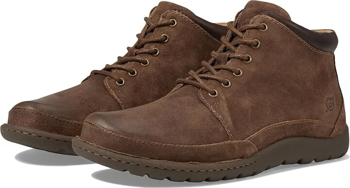 Born Nigel Boot Men's Lace-up Boots Rust/Brown Combo : 8 M (D), Suede