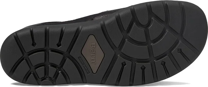Born Nigel Slip-On Men's Slip-on Dress Shoes Black/Black Combo : 8 M (D), Full Grain leather - Image 4