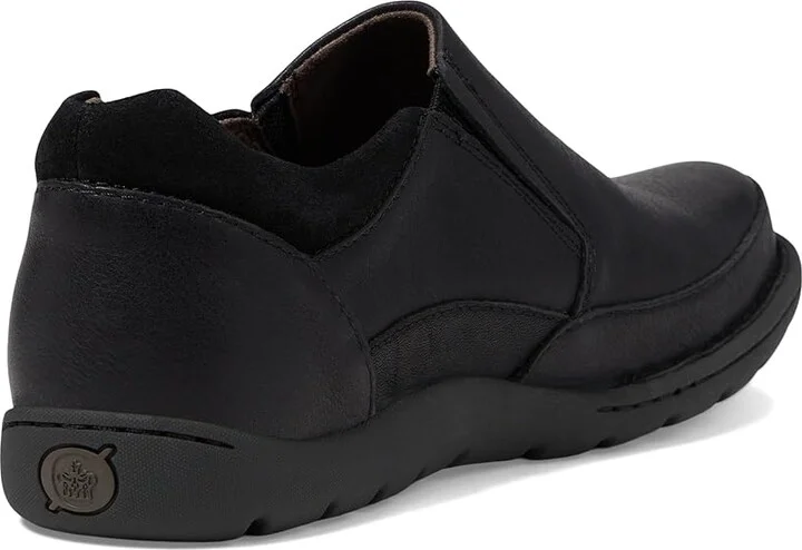 Born Nigel Slip-On Men's Slip-on Dress Shoes Black/Black Combo : 8 M (D), Full Grain leather - Image 5