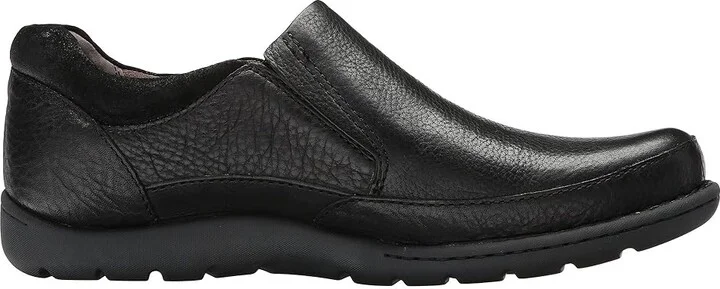 Born Nigel Slip-On Men's Slip-on Dress Shoes Black/Black Combo : 8 M (D), Full Grain leather - Image 8