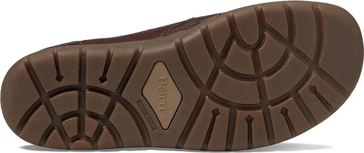 Born Nigel Slip-On Men's Slip-on Dress Shoes Brown/Dark Brown Combo : 8 M (D), Full Grain leather - Image 4