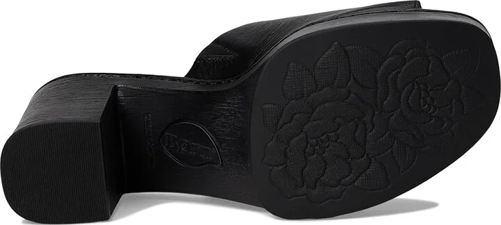 Born Nix Women's Sandals Black : 10 M (B), Leather/Textile - Image 3