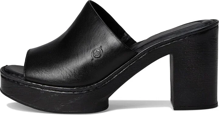 Born Nix Women's Sandals Black : 10 M (B), Leather/Textile - Image 6