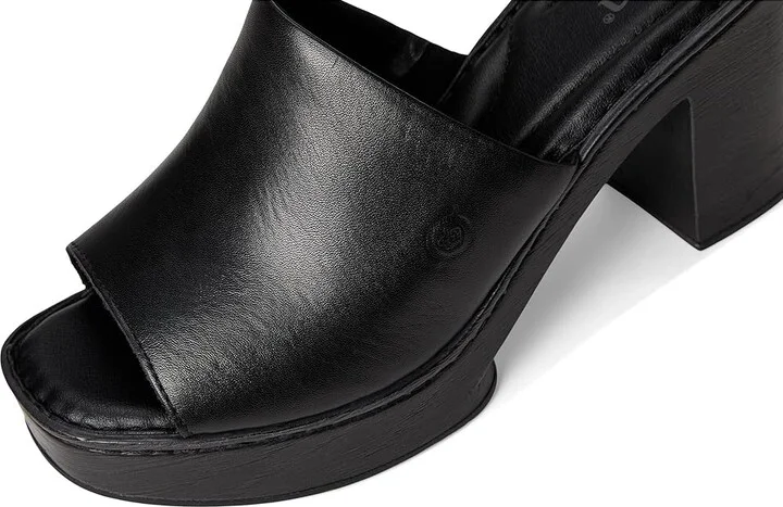 Born Nix Women's Sandals Black : 10 M (B), Leather/Textile - Image 7