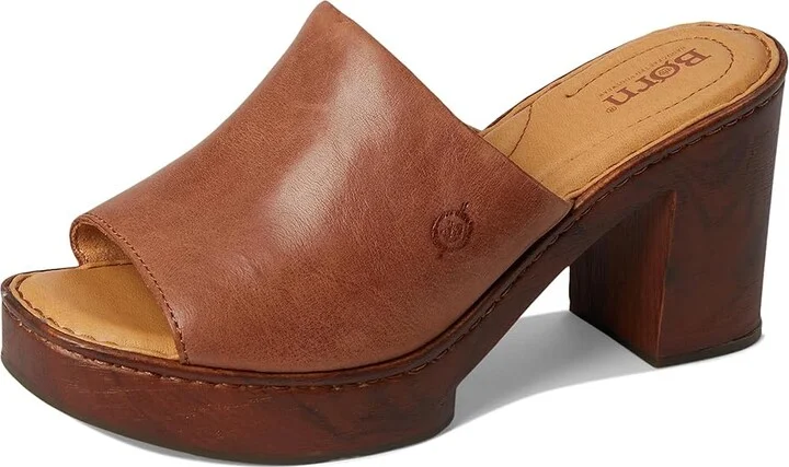 Born Nix Women's Sandals Brown : 10 M (B), Leather/Textile - Image 5