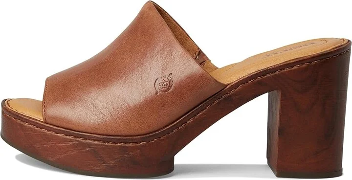 Born Nix Women's Sandals Brown : 10 M (B), Leather/Textile - Image 6
