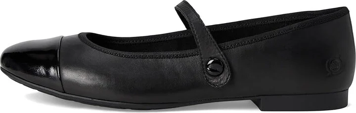 Born Pandi MJ Women's Flat Shoes Black (Patent) : 11 M (B), Leather/Rubber - Image 6