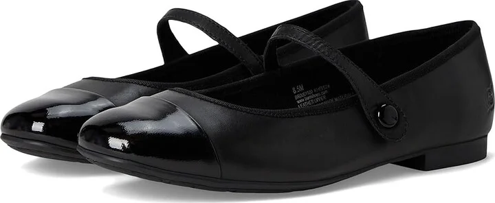 Born Pandi MJ Women's Flat Shoes Black (Patent) : 11 M (B), Leather/Rubber