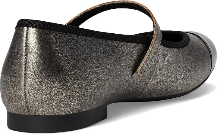 Born Pandi MJ Women's Flat Shoes Silver/Black : 8 M (B), Leather/Rubber - Image 4