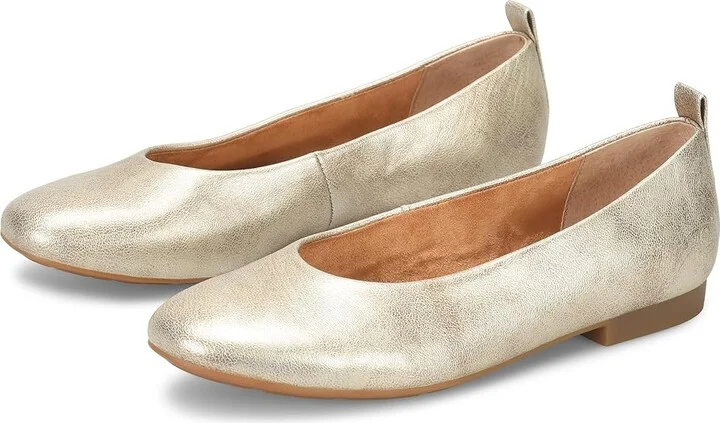 Born Patrice Women's Flat Shoes Light Gold (Panna Cotta) : 8.5 M (B), Leather