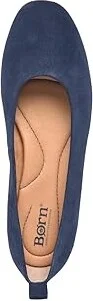 Born Patrice Women's Flat Shoes Navy (Peacoat) : 9.5 M (B), Leather - Image 2