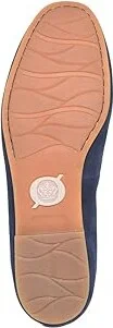 Born Patrice Women's Flat Shoes Navy (Peacoat) : 9.5 M (B), Leather - Image 3