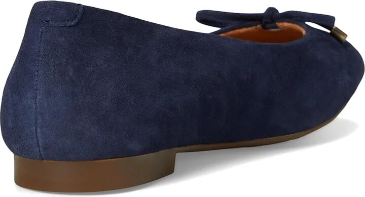 Born Poe Women's Flat Shoes Navy : 10 M, Leather/Suede - Image 4
