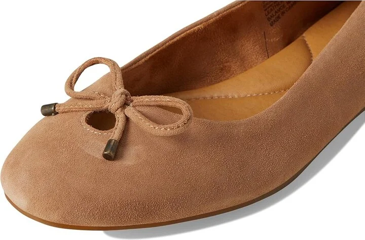 Born Poe Women's Flat Shoes Taupe : 7 M, Leather/Suede - Image 7
