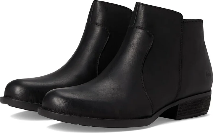 Born Rani Women's Shoes Black : 6 M (B), Leather/Rubber/Suede