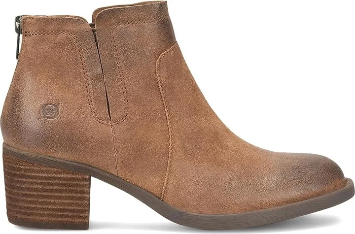 Born Reece Women's Boots Lt. Brown : 10 M, Leather/Rubber - Image 5